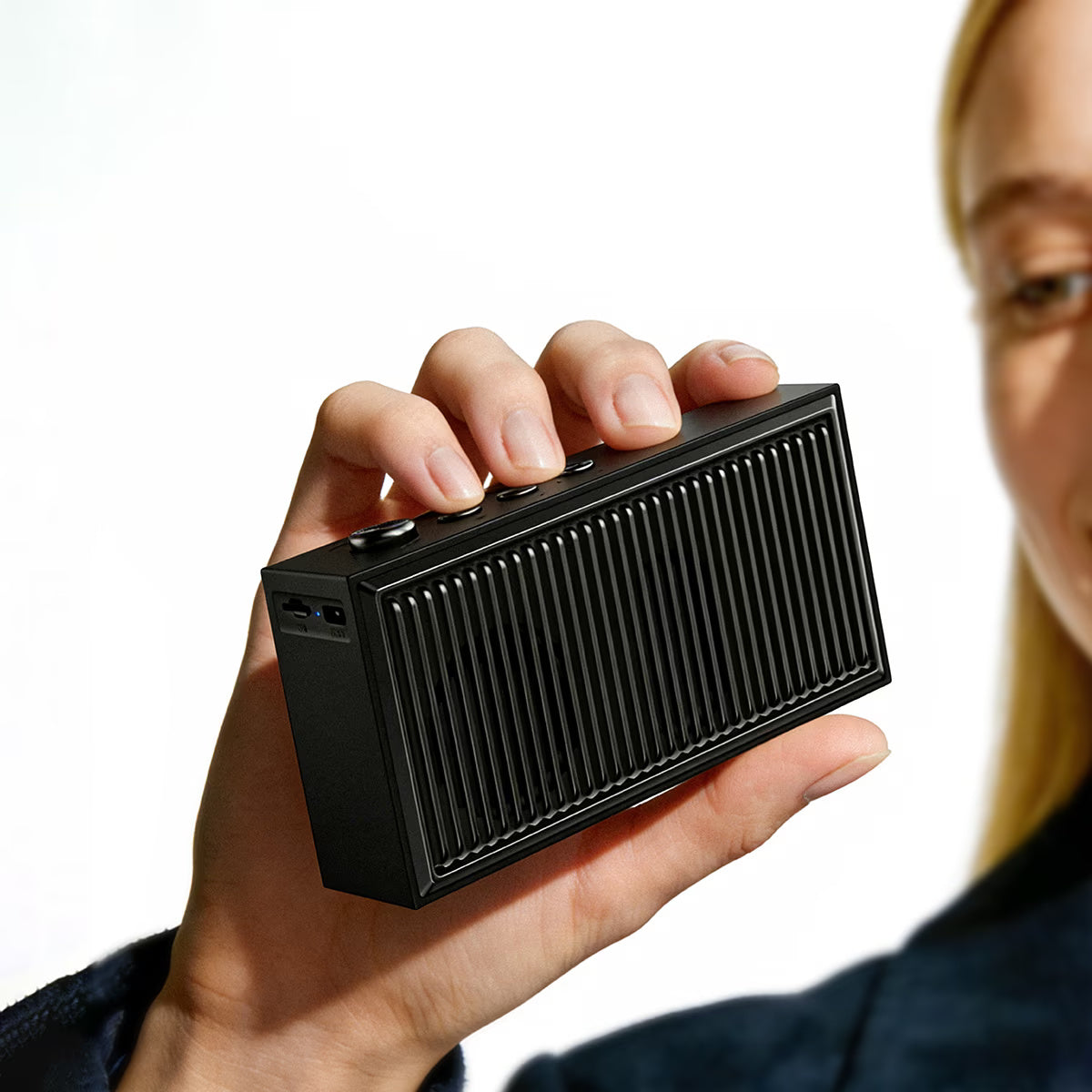 Bluetooth-høyttaler Acefast K9 Go, 7W, TWS, RGB, vanntett, svart