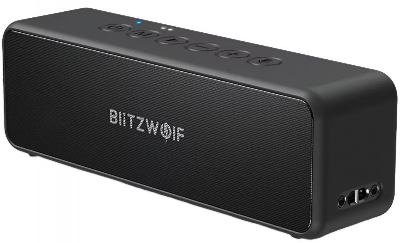 BlitzWolf BW-WA4 Bluetooth-høyttaler, 30W, TWS, vanntett, svart