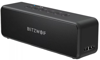 BlitzWolf BW-WA4 Bluetooth-høyttaler, 30W, TWS, vanntett, svart