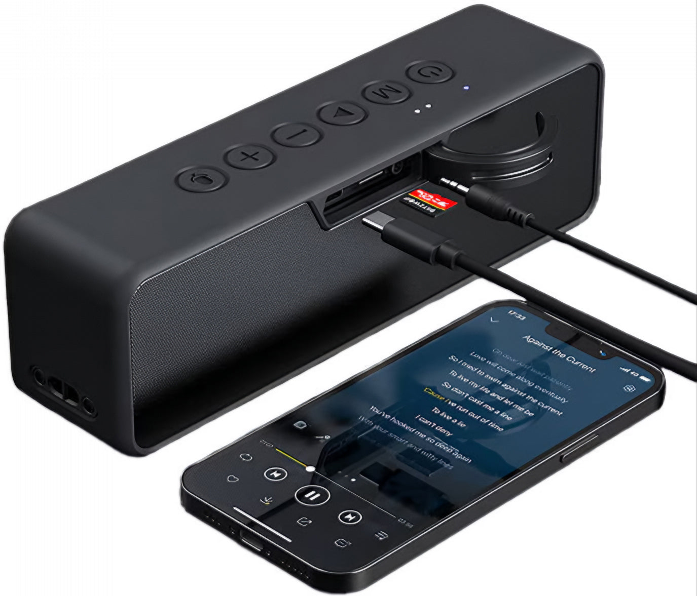 BlitzWolf BW-WA4 Bluetooth-høyttaler, 30W, TWS, vanntett, svart