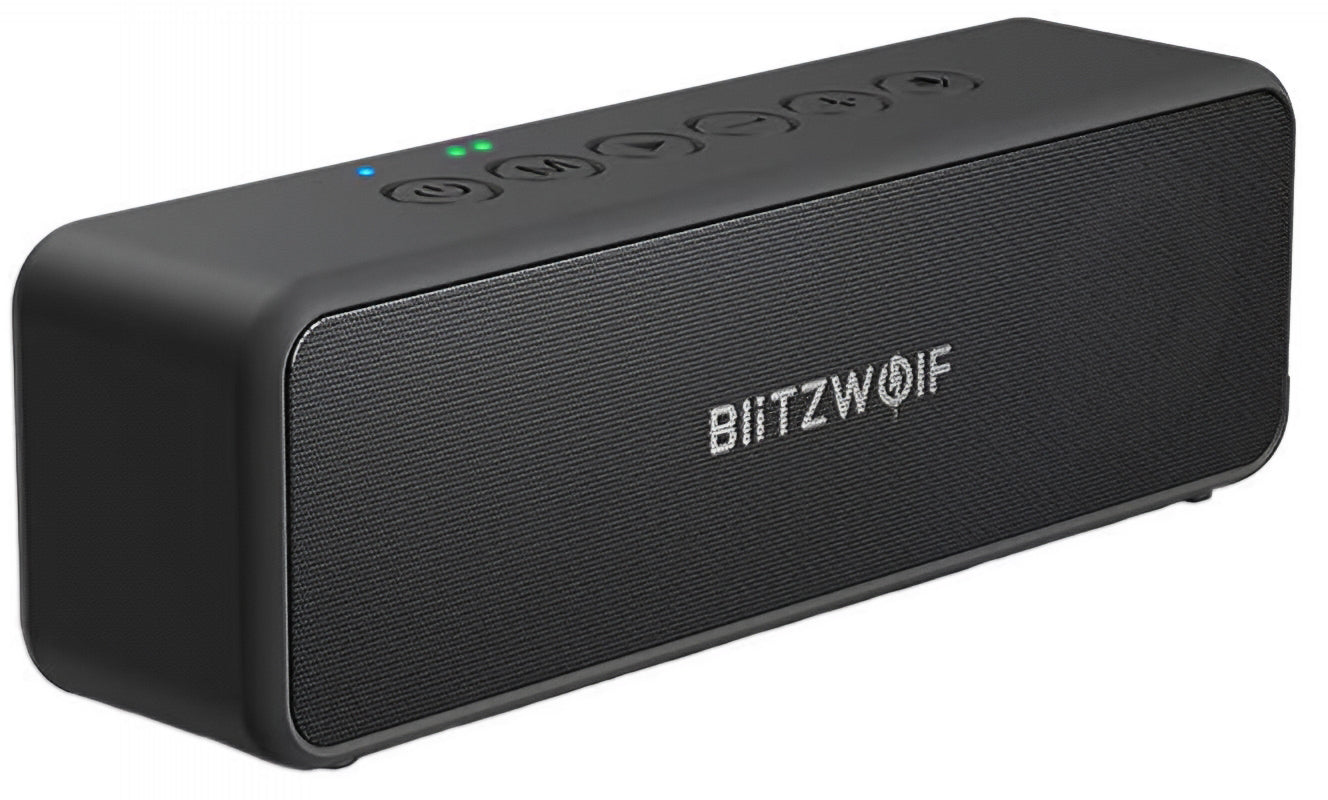 BlitzWolf BW-WA4 Bluetooth-høyttaler, 30W, TWS, vanntett, svart