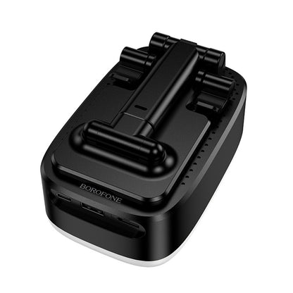 Borofone BR200 Marea 2i1 Bluetooth-høyttaler, 5W, TWS, RGB, Svart