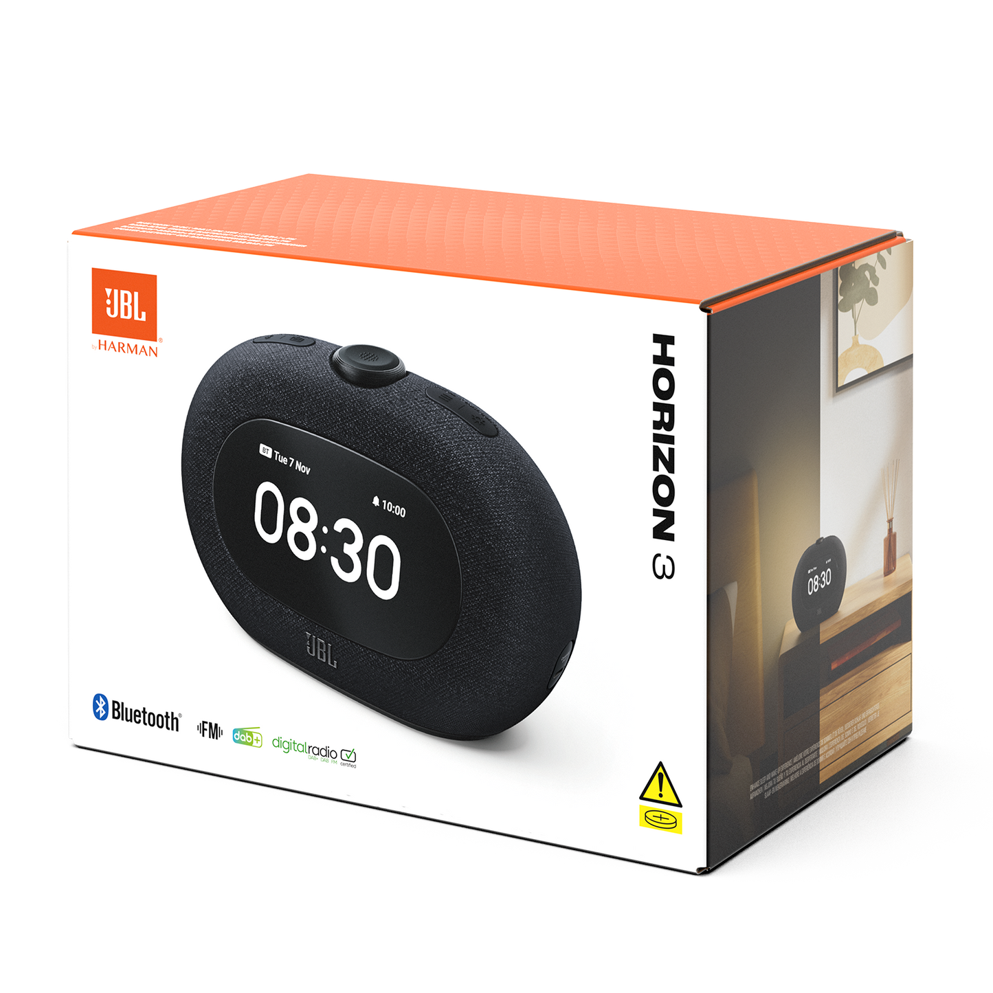 Bluetooth-høyttaler JBL Horizon 3, 2 x 5W, Pro Sound, Svart JBLHORIZON3BLK