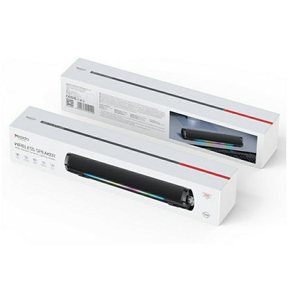 Bluetooth-høyttaler Yesido YSW27, 10W, RGB, Svart