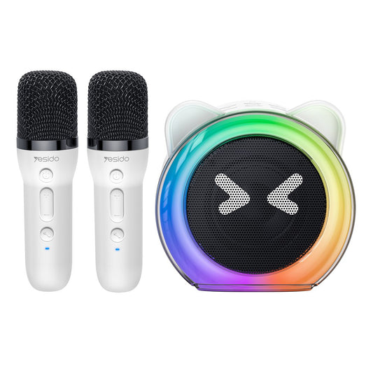 Bluetooth-høyttaler Yesido YSW36 Kids, 5W, Karaoke, Hvit