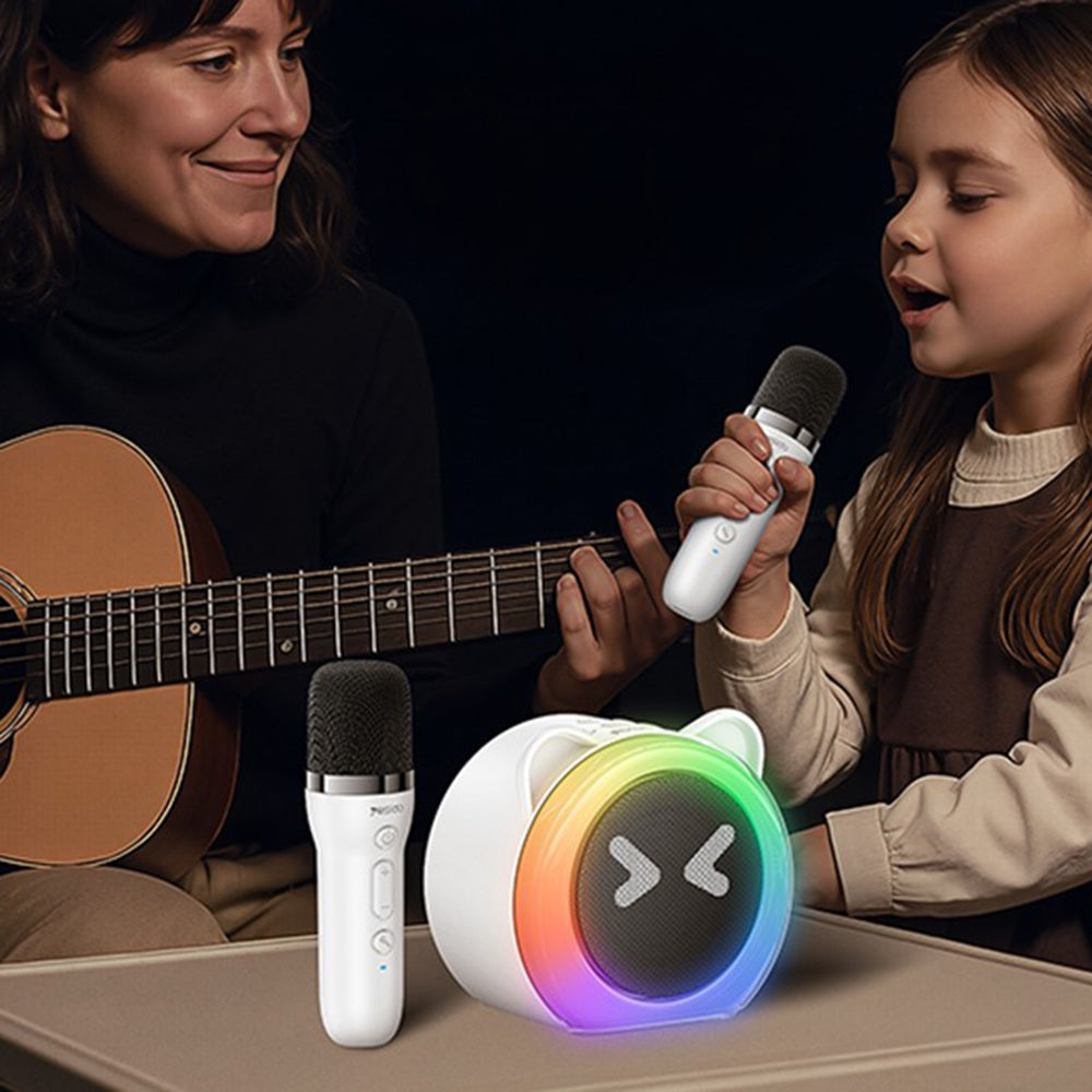 Bluetooth-høyttaler Yesido YSW36 Kids, 5W, Karaoke, Hvit