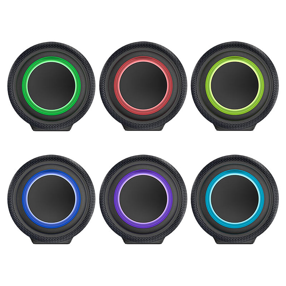 Bluetooth-høyttaler Acefast K2 Air, 2 x 20W, RGB, vanntett, svart