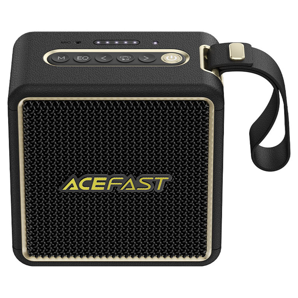 Bærbar Bluetooth-høyttaler Acefast K3 Nano, 1 x 30W - 1 x 16W, RGB, Vanntett, Svart