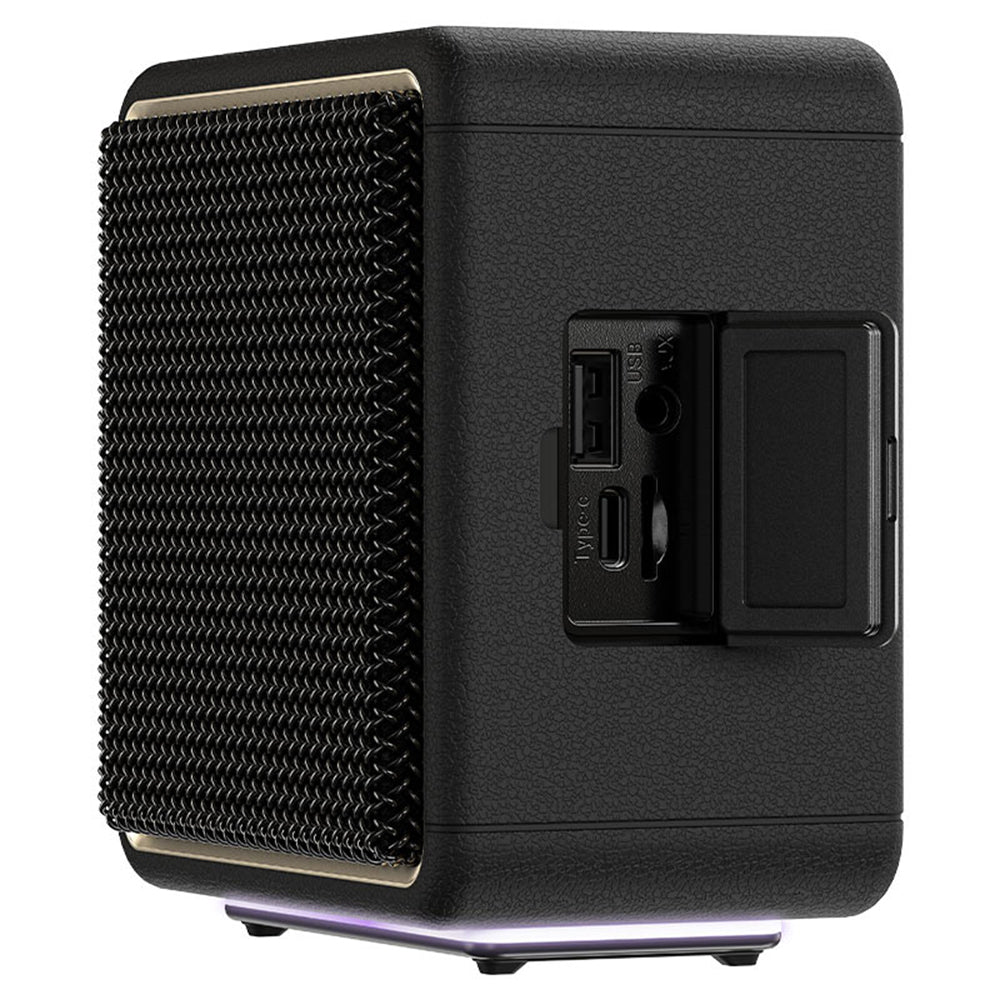 Bærbar Bluetooth-høyttaler Acefast K3 Nano, 1 x 30W - 1 x 16W, RGB, Vanntett, Svart