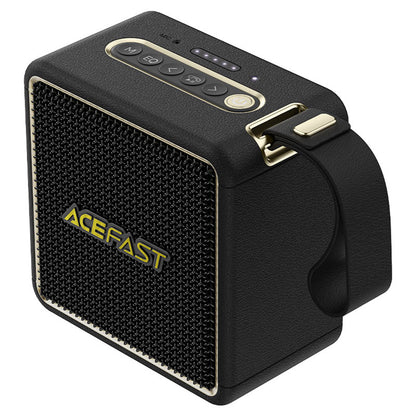 Bærbar Bluetooth-høyttaler Acefast K3 Nano, 1 x 30W - 1 x 16W, RGB, Vanntett, Svart