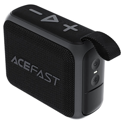 Bærbar Bluetooth-høyttaler Acefast K4 Go, 5W, Vanntett, Svart