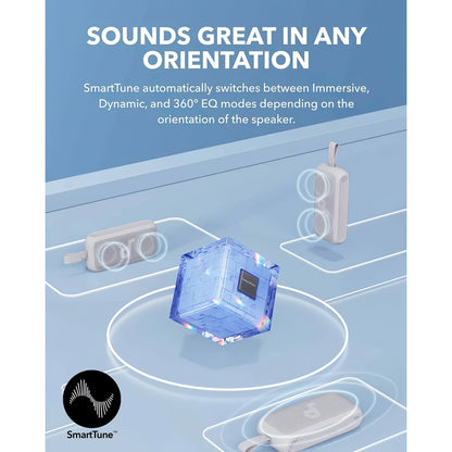 Bærbar Bluetooth-høyttaler Anker SoundCore Motion 300, 30W, TWS, vanntett, blå A3135031 