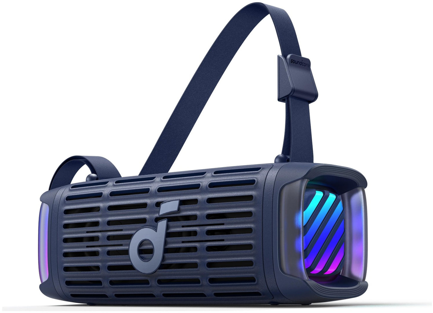 Bærbar Bluetooth-høyttaler Anker SoundCore Boom 3i, 50W, RGB, Vanntett, Blå D5100030