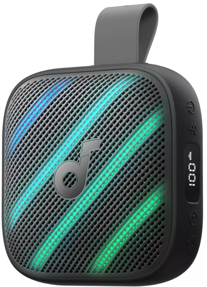 Bærbar Bluetooth-høyttaler Anker SoundCore Boom Go 3i, 15W, TWS, RGB, Vanntett, Svart D5103010