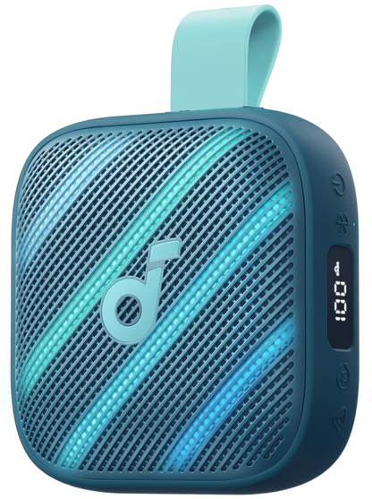 Bærbar Bluetooth-høyttaler Anker SoundCore Boom Go 3i, 15W, TWS, RGB, Vanntett, Blå D5103030