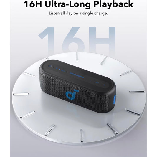 Anker SoundCore Select 2S Bluetooth-høyttaler, 20W, Vanntett, Svart A3171011