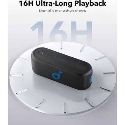 Anker SoundCore Select 2S Bluetooth-høyttaler, 20W, Vanntett, Svart A3171011