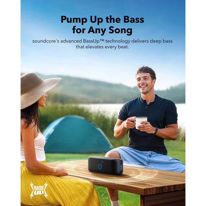 Anker SoundCore Select 2S Bluetooth-høyttaler, 20W, Vanntett, Svart A3171011