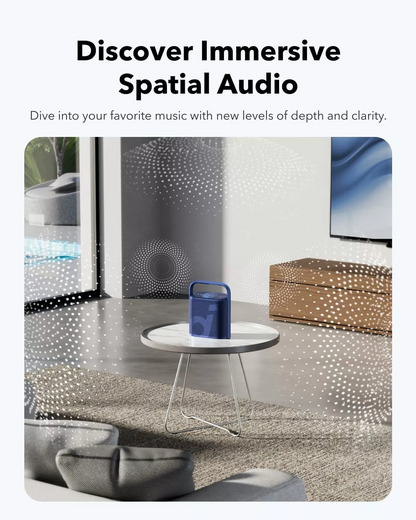 Bærbar Bluetooth-høyttaler Anker SoundCore Motion X500, 40W, vanntett, svart A3131011