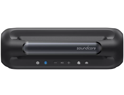 Bærbar Bluetooth-høyttaler Anker SoundCore Boom 2 Ny versjon, 80W, TWS, RGB, Vanntett, Svart A3138012