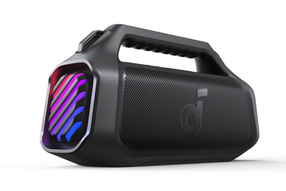 Bærbar Bluetooth-høyttaler Anker SoundCore Boom 2 Plus Ny Versjon, 140W, TWS, RGB, Vanntett, Svart A3134012
