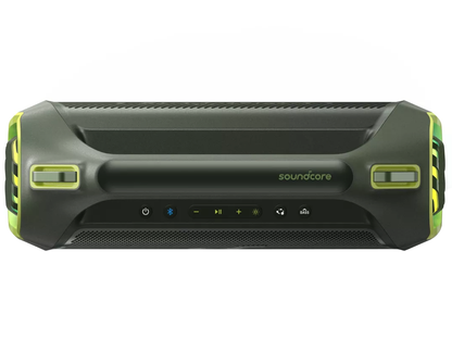 Bærbar Bluetooth-høyttaler Anker SoundCore Boom 2 Plus Ny versjon, 140W, TWS, RGB, Vanntett, Grønn A3134062