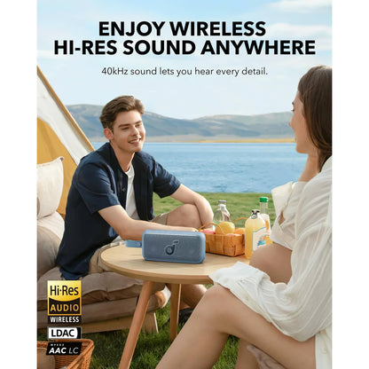 Bærbar Bluetooth-høyttaler Anker SoundCore Motion 300, 30W, TWS, vanntett, blå A3135031 