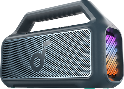 Bærbar Bluetooth-høyttaler Anker SoundCore Boom 2 Ny versjon, 80W, TWS, RGB, Vanntett, Blå A3138032