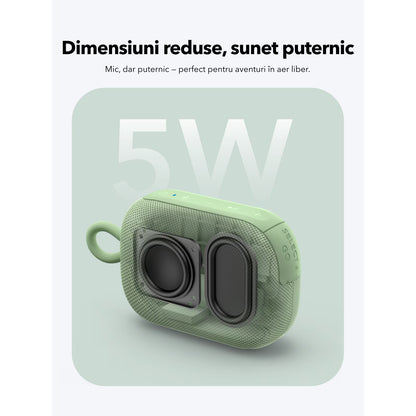 Bærbar Bluetooth-høyttaler Anker SoundCore Select 4 Go, 5W, TWS, Vanntett, Grønn A31X1061