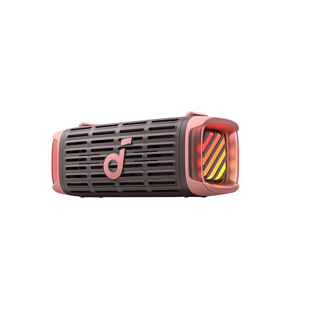 Bærbar Bluetooth-høyttaler Anker SoundCore Boom 3i, 50W, RGB, Vanntett, Brun Rosa D5100080