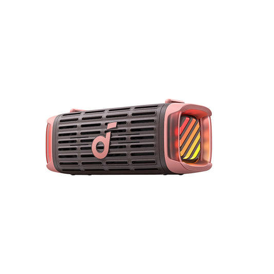 Bærbar Bluetooth-høyttaler Anker SoundCore Boom 3i, 50W, RGB, Vanntett, Brun Rosa D5100080