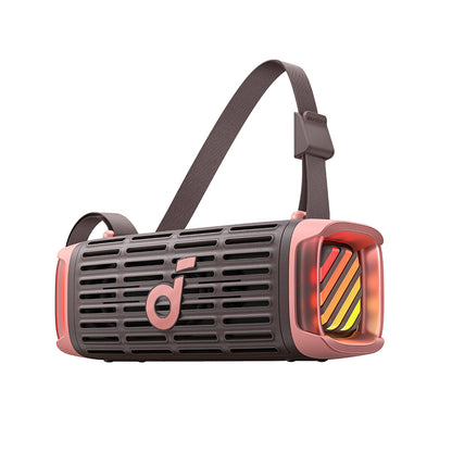 Bærbar Bluetooth-høyttaler Anker SoundCore Boom 3i, 50W, RGB, Vanntett, Brun Rosa D5100080