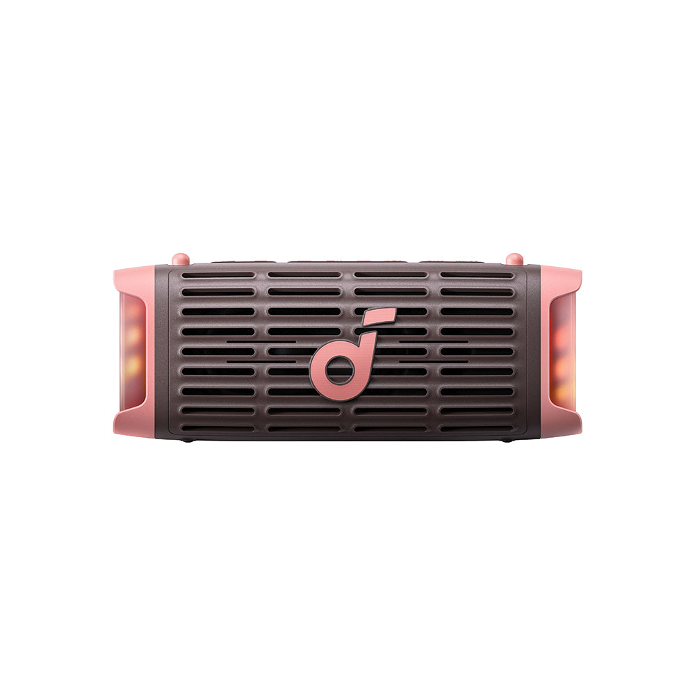 Bærbar Bluetooth-høyttaler Anker SoundCore Boom 3i, 50W, RGB, Vanntett, Brun Rosa D5100080