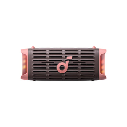 Bærbar Bluetooth-høyttaler Anker SoundCore Boom 3i, 50W, RGB, Vanntett, Brun Rosa D5100080