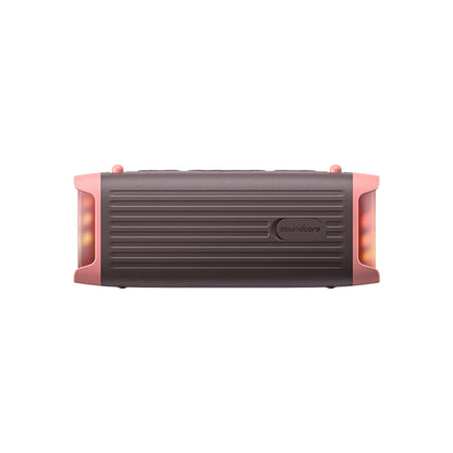 Bærbar Bluetooth-høyttaler Anker SoundCore Boom 3i, 50W, RGB, Vanntett, Brun Rosa D5100080