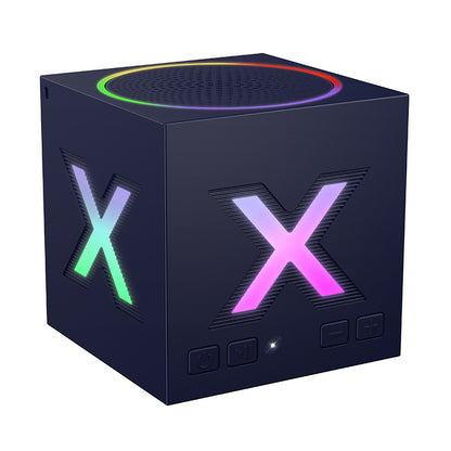Bærbar Bluetooth-høyttaler Borofone BR101 Rubik, 5W, TWS, RGB, Blå