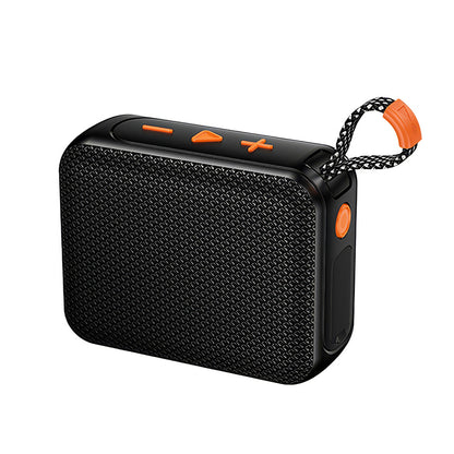 Borofone BR106 Felicitous bærbar Bluetooth-høyttaler, 8 W, TWS, RGB, svart