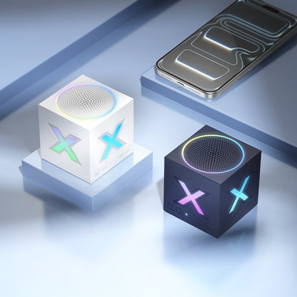 Bærbar Bluetooth-høyttaler Borofone BR101 Rubik, 5W, TWS, RGB, Blå