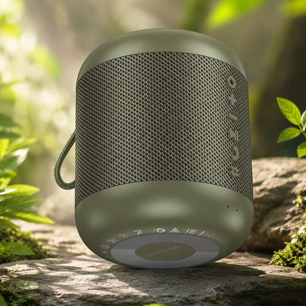 Bærbar Bluetooth-høyttaler Borofone BR102 Gratificado, 5W, TWS, Grønn