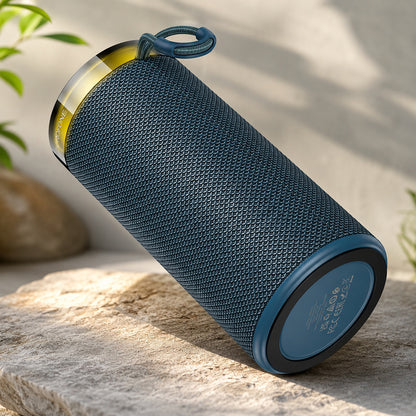 Bærbar Bluetooth-høyttaler Borofone BR105 Loud, 10W, TWS, RGB, Marineblå