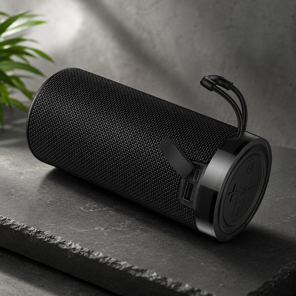 Bærbar Bluetooth-høyttaler Borofone BR105 Loud, 10W, TWS, RGB, Marineblå