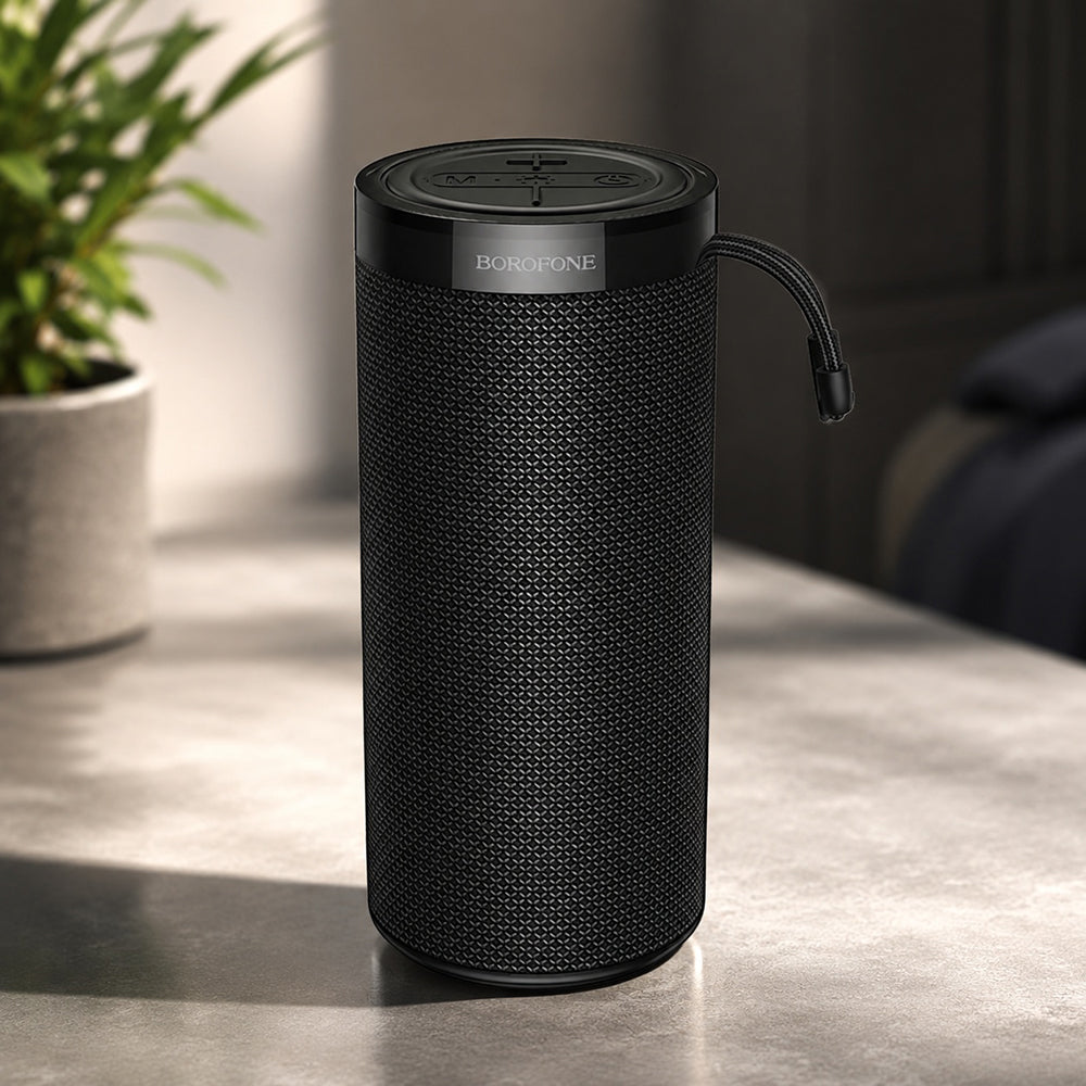 Bærbar Bluetooth-høyttaler Borofone BR105 Loud, 10W, TWS, RGB, Marineblå
