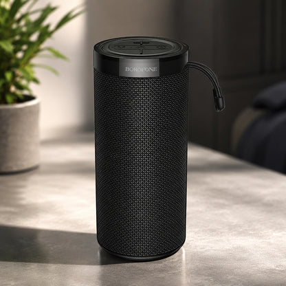 Bærbar Bluetooth-høyttaler Borofone BR105 Loud, 10W, TWS, RGB, Marineblå