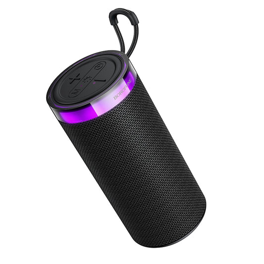 Bærbar Bluetooth-høyttaler Borofone BR105 Loud, 10W, TWS, RGB, Grå