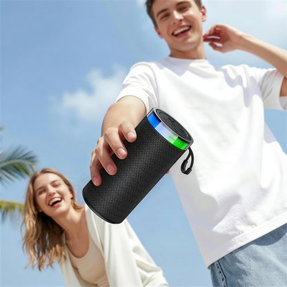Bærbar Bluetooth-høyttaler Borofone BR105 Loud, 10W, TWS, RGB, Grå