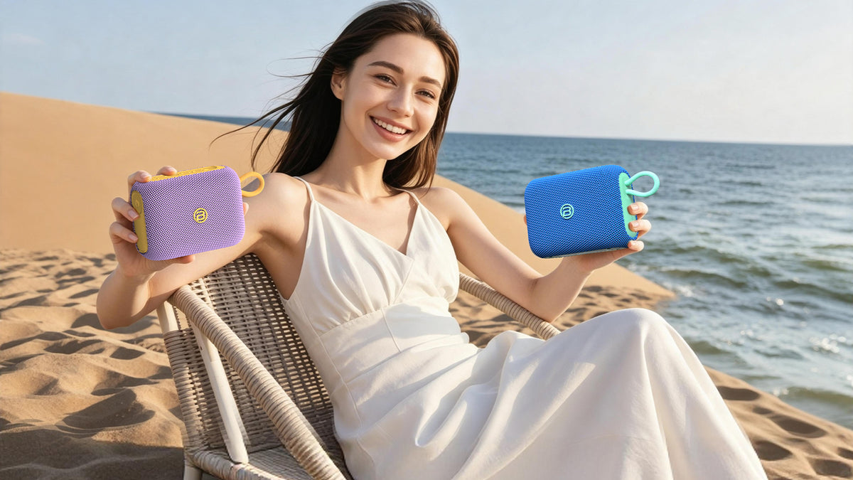 Bærbar Bluetooth-høyttaler Bugani Rove Go 5, 12W, TWS, vanntett, svart