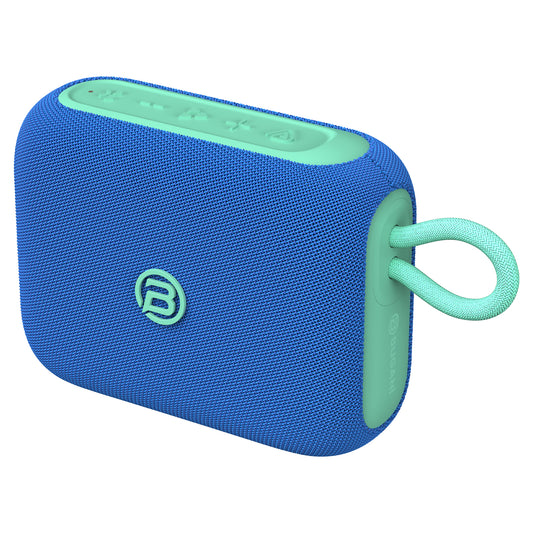 Bærbar Bluetooth-høyttaler Bugani Rove Go 5, 12W, TWS, vanntett, blå