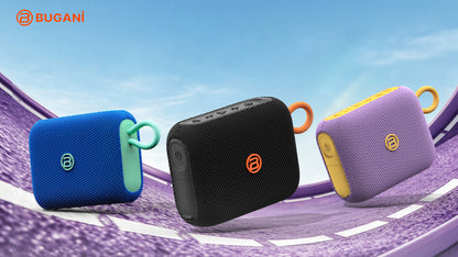 Bærbar Bluetooth-høyttaler Bugani Rove Go 5, 12W, TWS, vanntett, svart