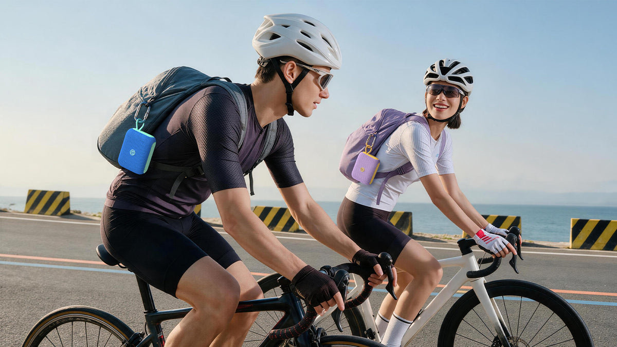 Bærbar Bluetooth-høyttaler Bugani Rove Go 5, 12W, TWS, vanntett, blå