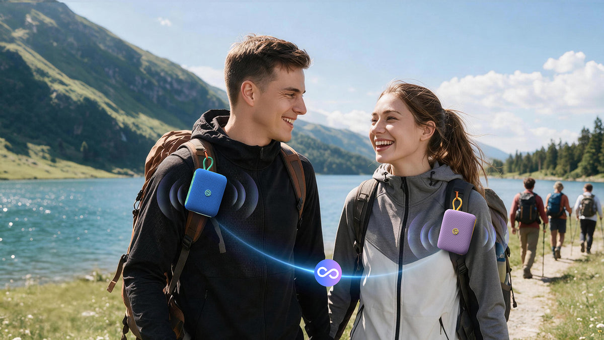 Bærbar Bluetooth-høyttaler Bugani Rove Go 5, 12W, TWS, vanntett, blå